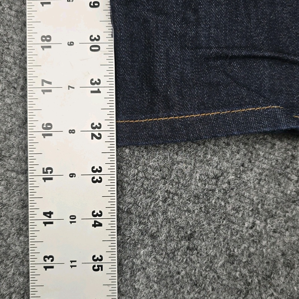 DUER Du/er Jeans Mens 30x32 L2X Relaxed Taper‎ Fit Dark Wash Stretch Denim - Picture 8 of 9